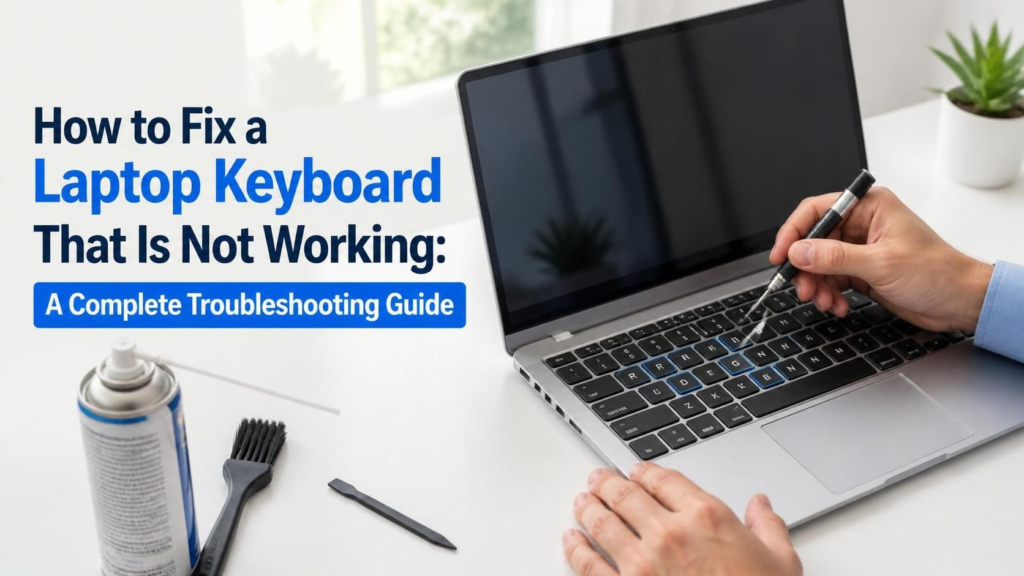How to Fix a Laptop Keyboard That Is Not Working: A Complete Troubleshooting Guide