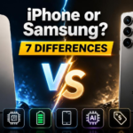 iPhone or Samsung? 7 differences decide your choice before purchasing
