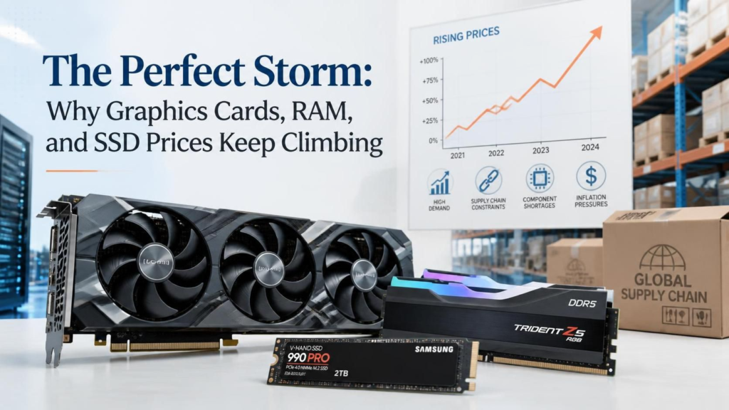 The Perfect Storm: Why Graphics Cards, RAM, and SSD Prices Keep Climbing